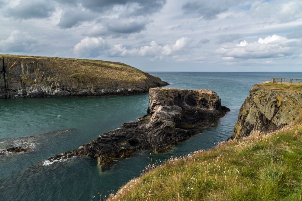 Cardigan Bay landscape along the coastal walk