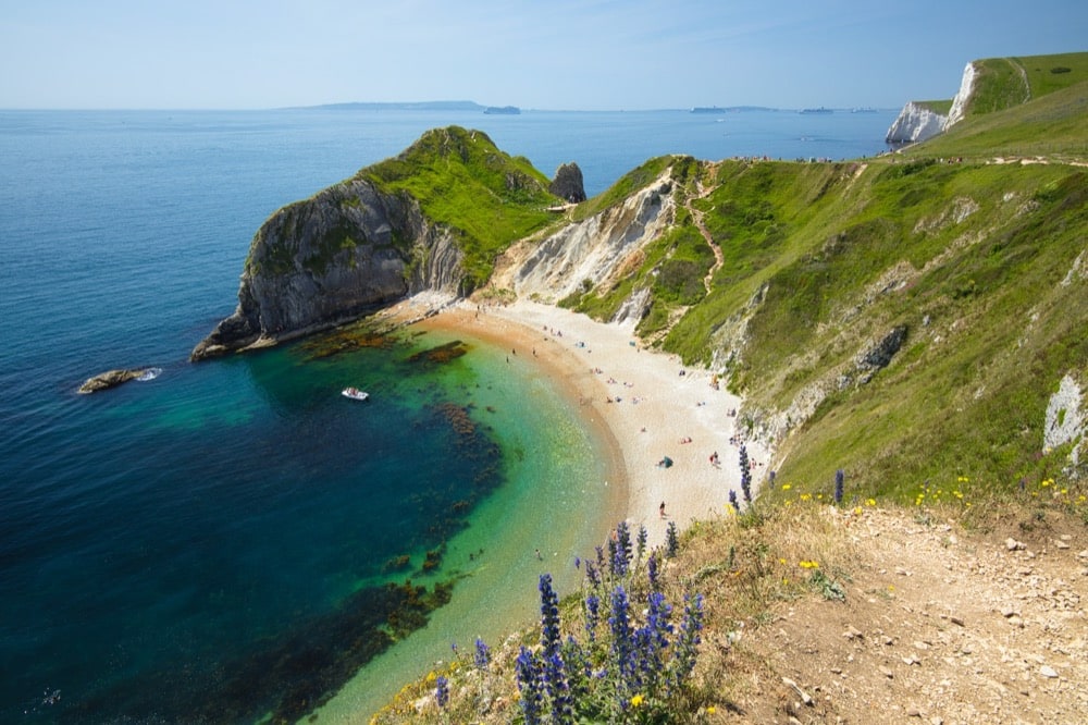 Man O'War Beach, West Lulworth, Wareham, UK